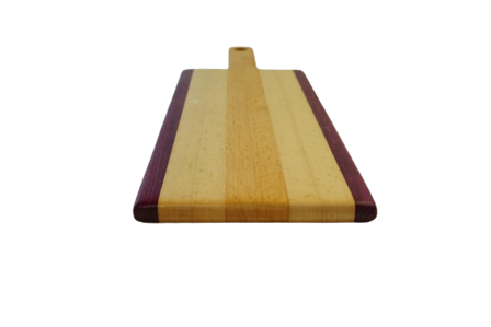 borrelplank Beuk - Purperhart met handvat 1